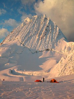 High Camp Alpamayo